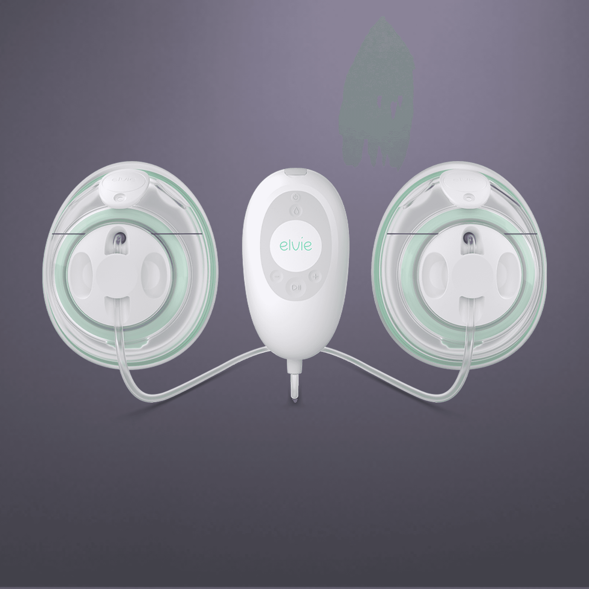 Elvie Stride wearable breast pump — lightweight in-bra design with app connectivity and closed-system cups
