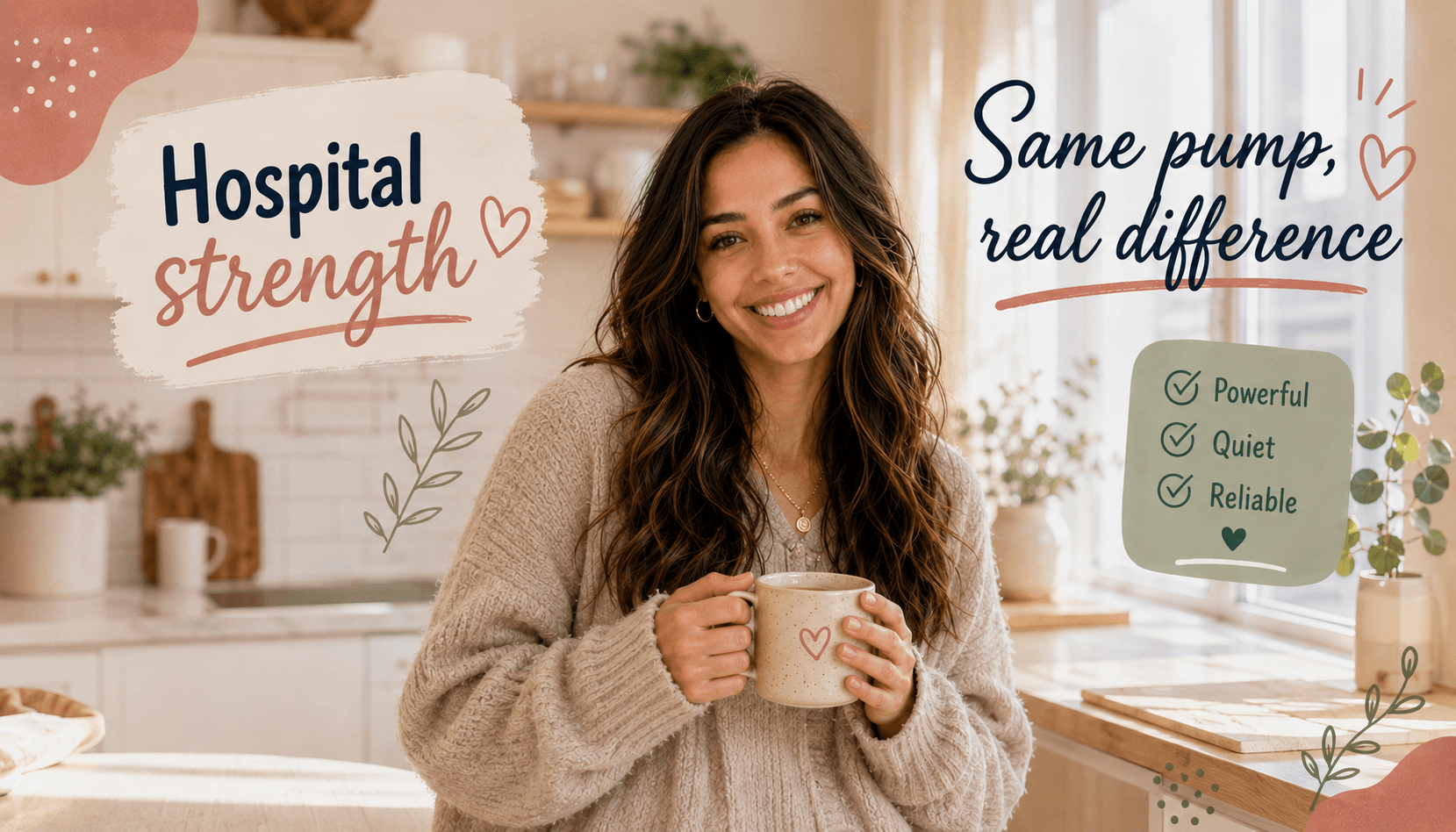 Mom using a Spectra breast pump at home — hospital-strength suction in a quiet, reliable package for daily exclusive pumping